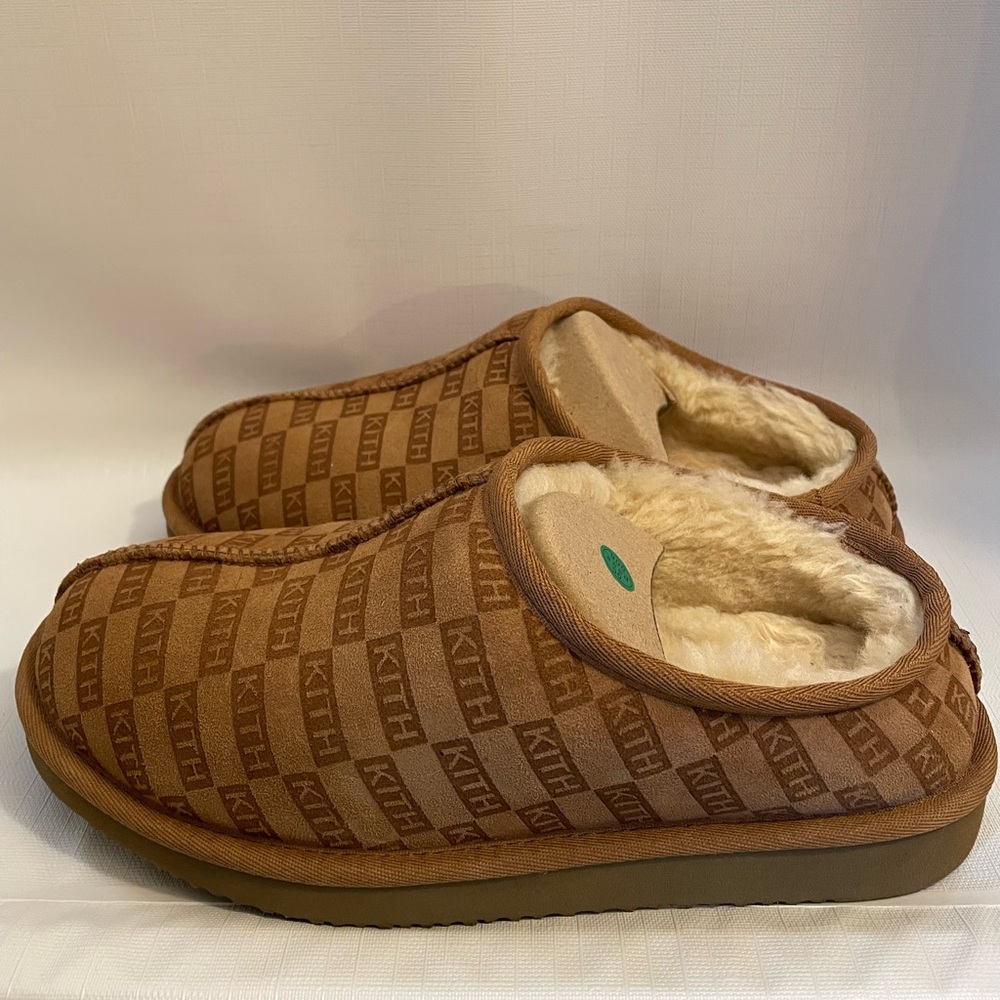 Kith Monogram Shearling slippers - image 2